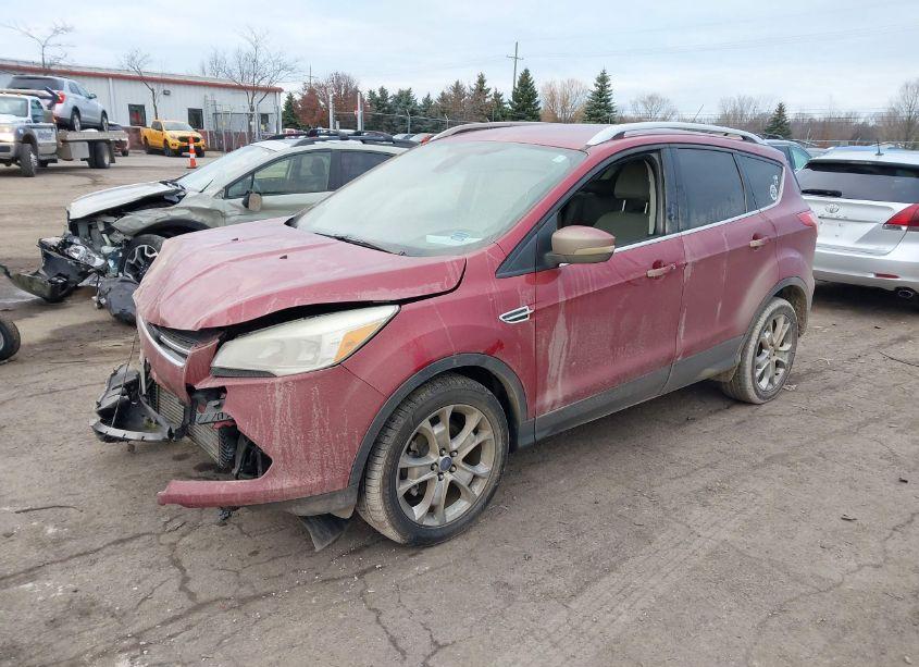 Photo 2 of 2014 Ford Escape TITANIUM (VIN 1FMCU0JX7EUE24820)