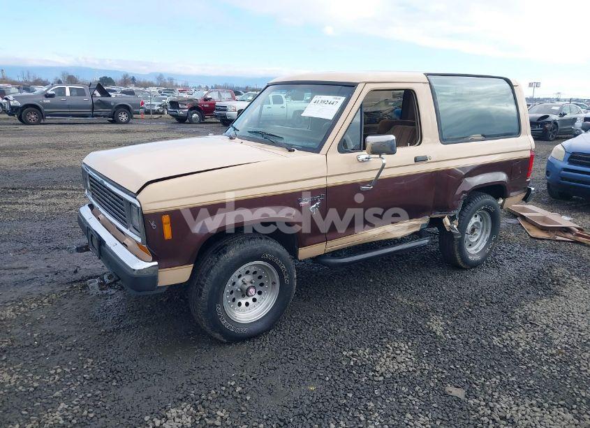Photo 2 of 1986 Ford Bronco II (VIN 1FMCU14T6GUC39529)