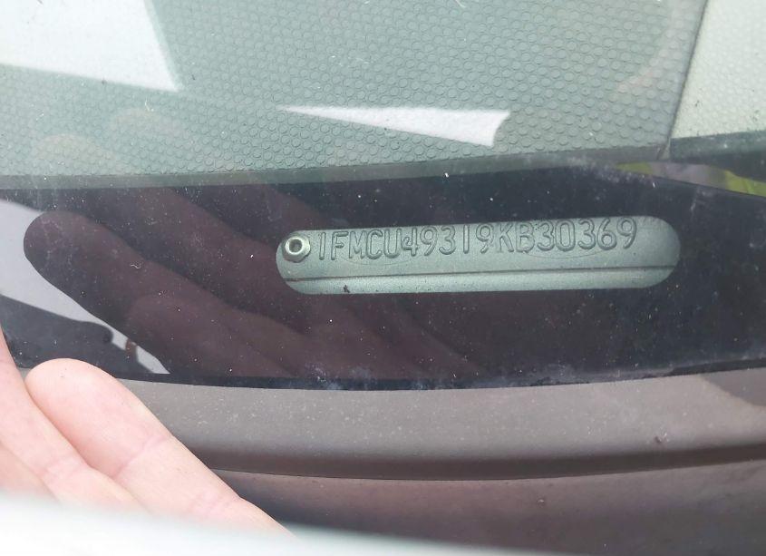 Photo 12 of 2009 Ford Escape HYBRID LIMITED (VIN 1FMCU49319KB30369)