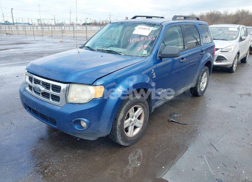 Photo 2 of 2008 Ford Escape HYBRID (VIN 1FMCU49H08KD50189)