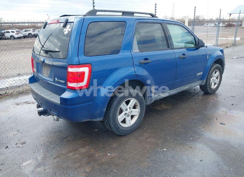 Photo 4 of 2008 Ford Escape HYBRID (VIN 1FMCU49H08KD50189)