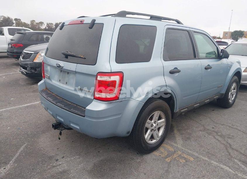 Photo 4 of 2008 Ford Escape HYBRID (VIN 1FMCU49H18KD83248)