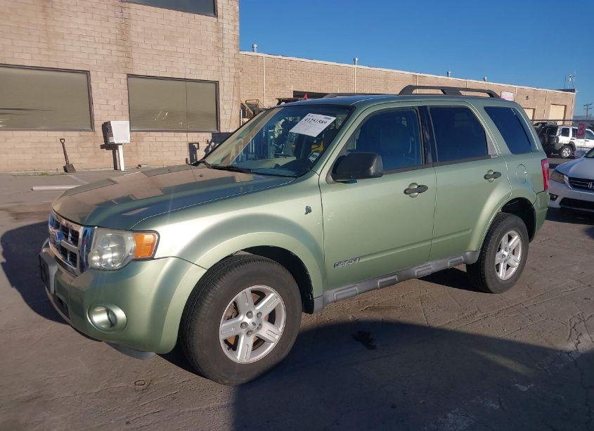 Photo 2 of 2008 Ford Escape HYBRID (VIN 1FMCU49H48KB36497)