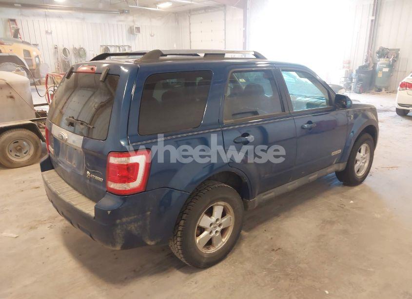 Photo 4 of 2008 Ford Escape HYBRID (VIN 1FMCU49H68KA04244)