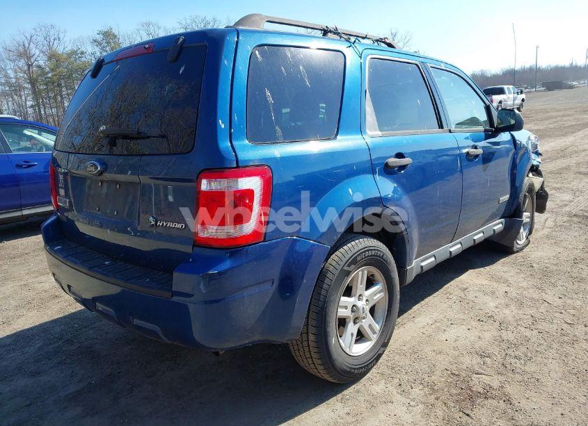 Photo 4 of 2008 Ford Escape HYBRID (VIN 1FMCU49H68KC40277)