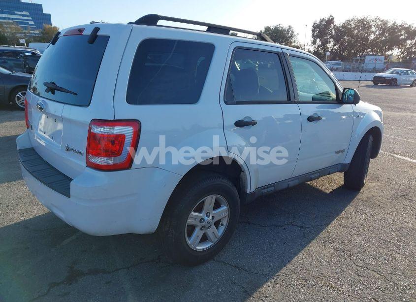 Photo 4 of 2008 Ford Escape HYBRID (VIN 1FMCU49H78KA37964)