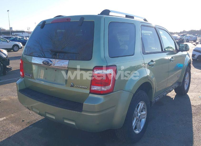 Photo 4 of 2008 Ford Escape HYBRID (VIN 1FMCU49H78KA72262)