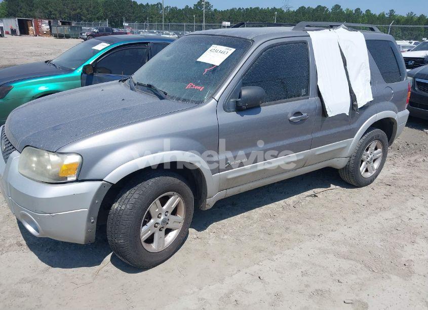 Photo 2 of 2007 Ford Escape HYBRID (VIN 1FMCU49H87KB34041)