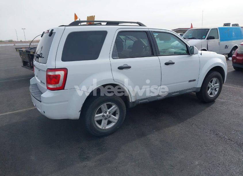 Photo 4 of 2008 Ford Escape HYBRID (VIN 1FMCU49H88KB42450)