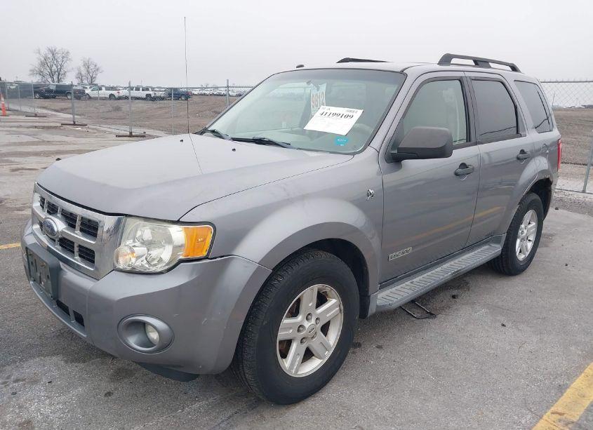 Photo 2 of 2008 Ford Escape HYBRID (VIN 1FMCU49H88KB49088)