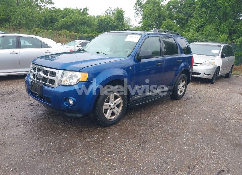 Photo 2 of 2008 Ford Escape HYBRID (VIN 1FMCU49H88KD64342)