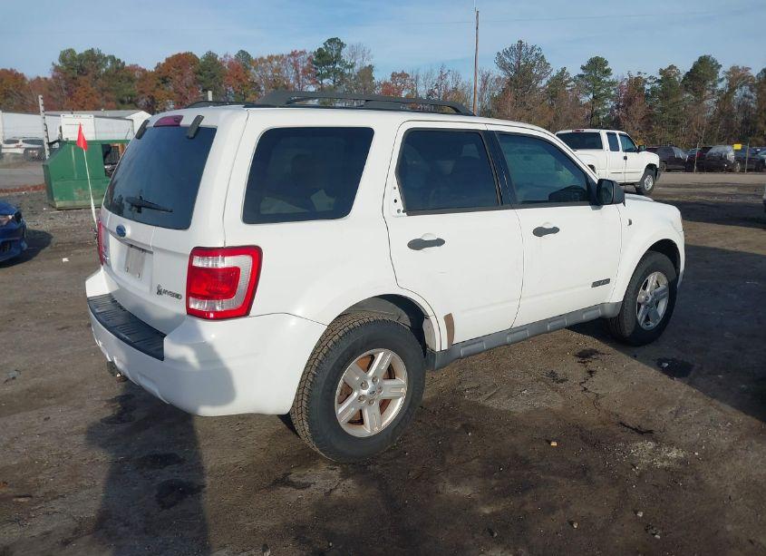 Photo 4 of 2008 Ford Escape HYBRID (VIN 1FMCU49H98KA28165)