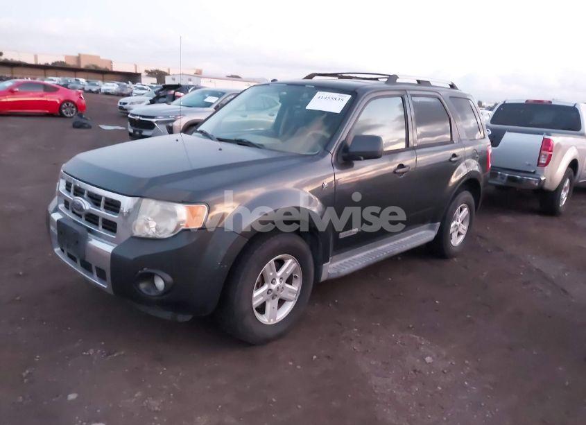 Photo 2 of 2008 Ford Escape HYBRID (VIN 1FMCU49HX8KB32969)