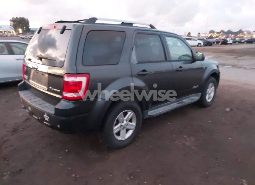 Photo 4 of 2008 Ford Escape HYBRID (VIN 1FMCU49HX8KB32969)