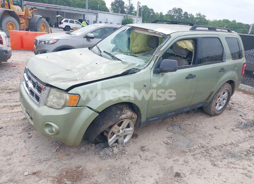 Photo 2 of 2008 Ford Escape HYBRID (VIN 1FMCU49HX8KE28560)