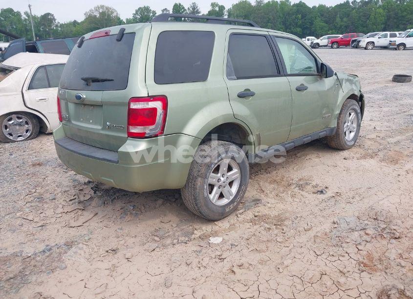 Photo 4 of 2008 Ford Escape HYBRID (VIN 1FMCU49HX8KE28560)