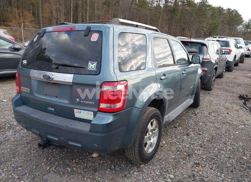 Photo 4 of 2010 Ford Escape HYBRID LIMITED (VIN 1FMCU4K33AKC16989)