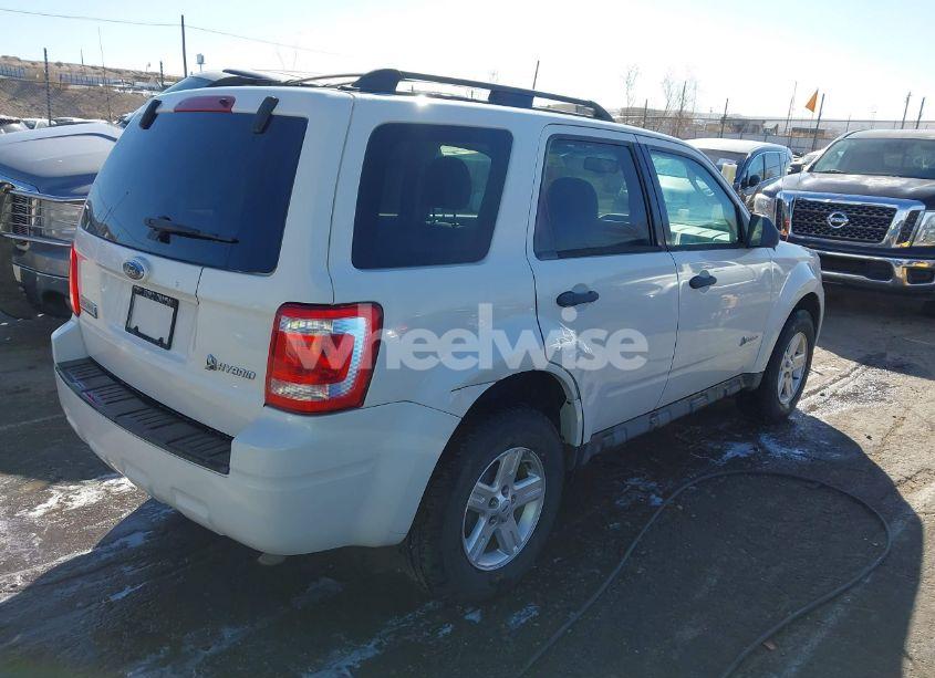 Photo 4 of 2009 Ford Escape HYBRID (VIN 1FMCU59369KB21334)