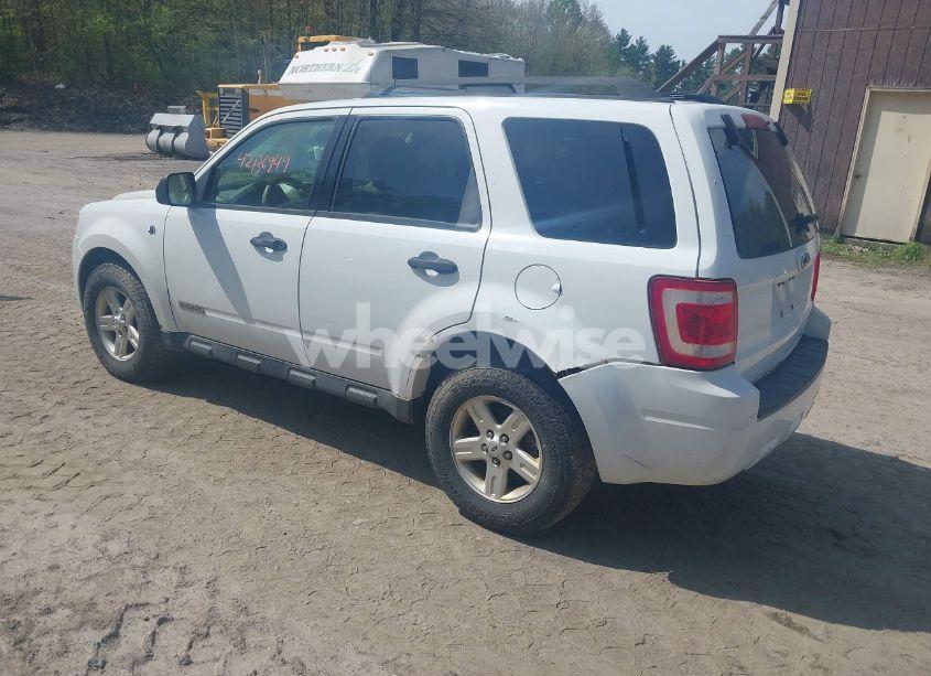 Photo 3 of 2008 Ford Escape HYBRID (VIN 1FMCU59H08KE43381)