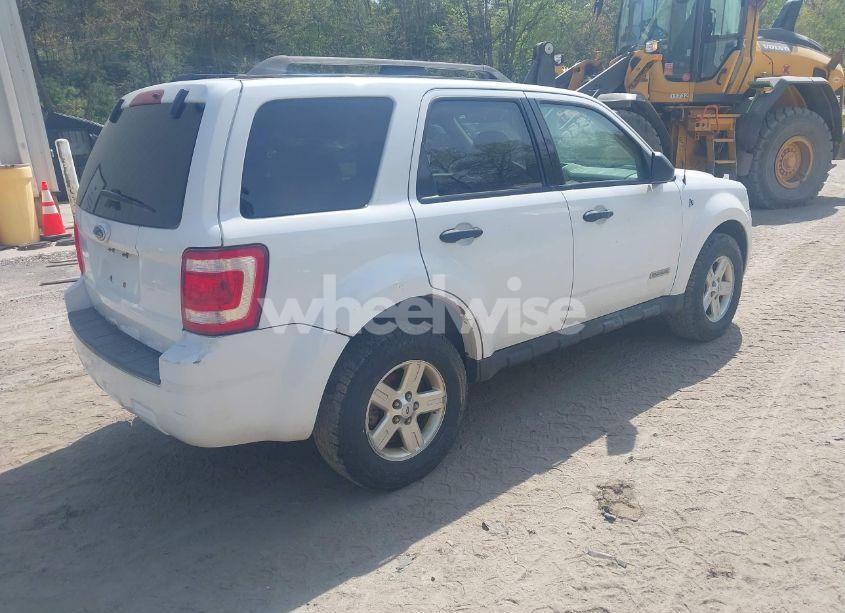 Photo 4 of 2008 Ford Escape HYBRID (VIN 1FMCU59H08KE43381)