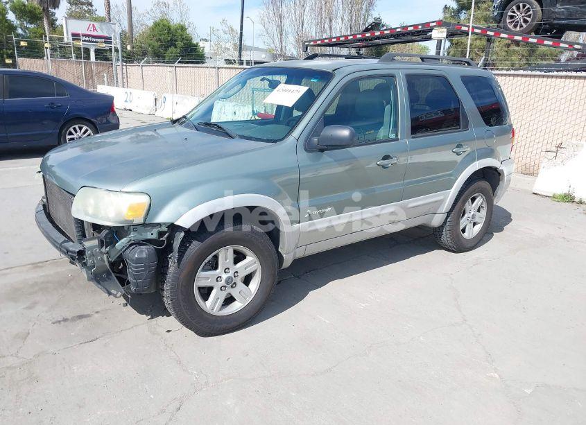 Photo 2 of 2007 Ford Escape HYBRID (VIN 1FMCU59H37KA92464)