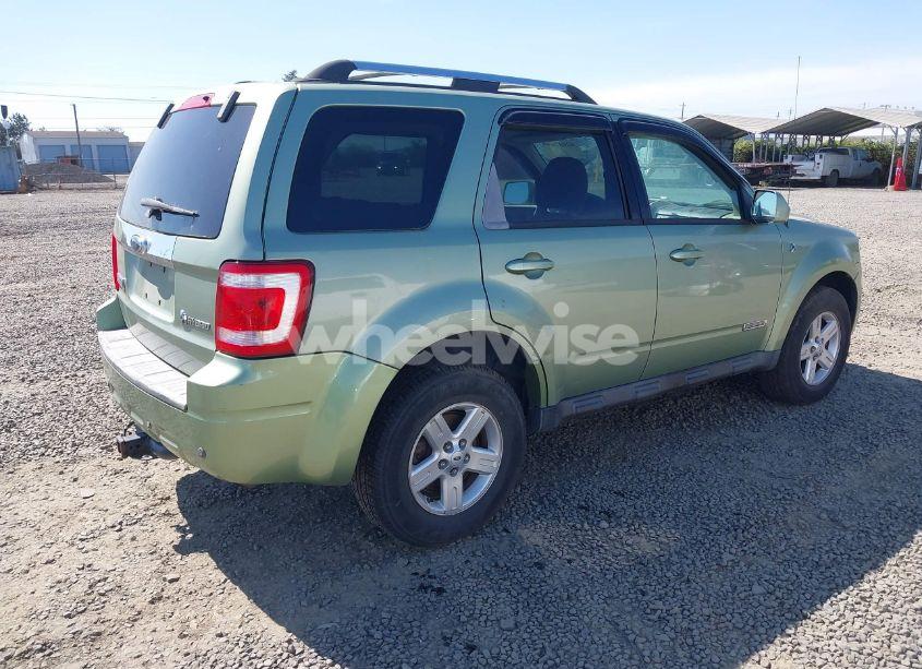 Photo 4 of 2008 Ford Escape HYBRID (VIN 1FMCU59H68KB66414)