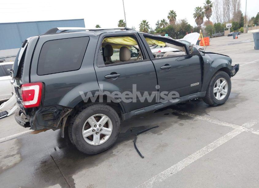 Photo 4 of 2008 Ford Escape HYBRID (VIN 1FMCU59H68KE52182)