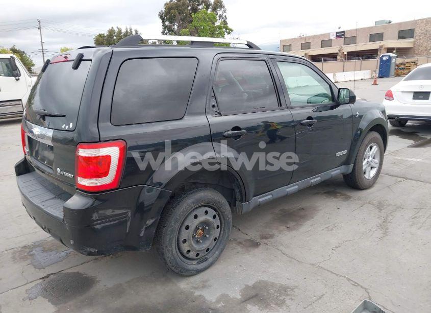 Photo 4 of 2008 Ford Escape HYBRID (VIN 1FMCU59H68TB26124)