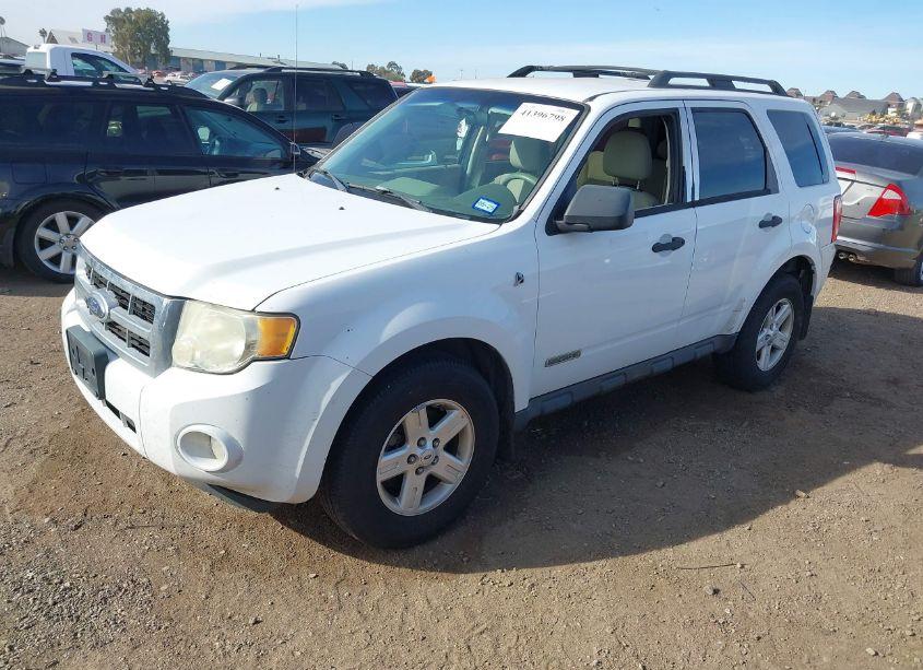 Photo 2 of 2008 Ford Escape HYBRID (VIN 1FMCU59H78KA33290)