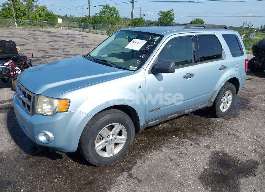 Photo 2 of 2008 Ford Escape HYBRID (VIN 1FMCU59H78KA45293)