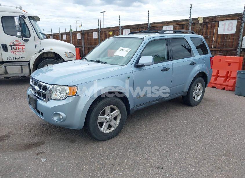 Photo 2 of 2008 Ford Escape HYBRID (VIN 1FMCU59H78KE45466)