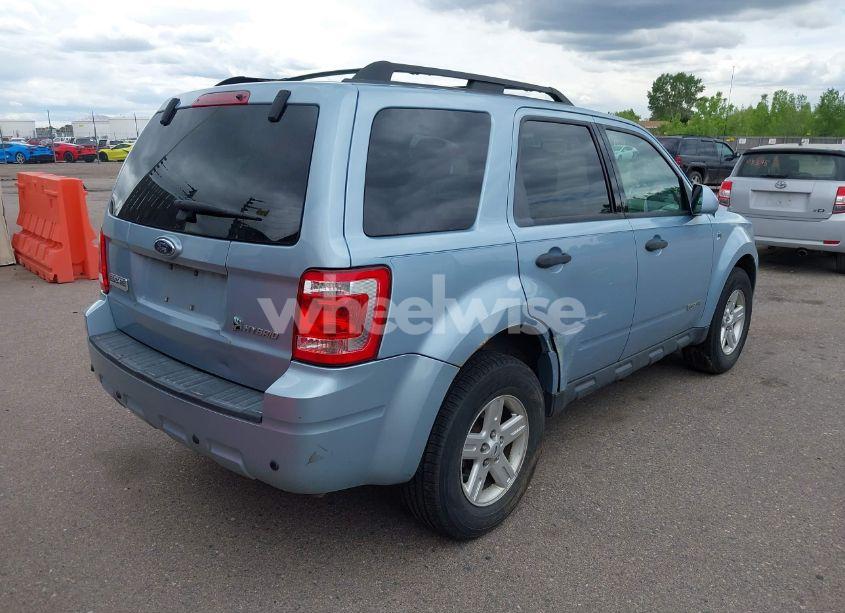 Photo 4 of 2008 Ford Escape HYBRID (VIN 1FMCU59H78KE45466)