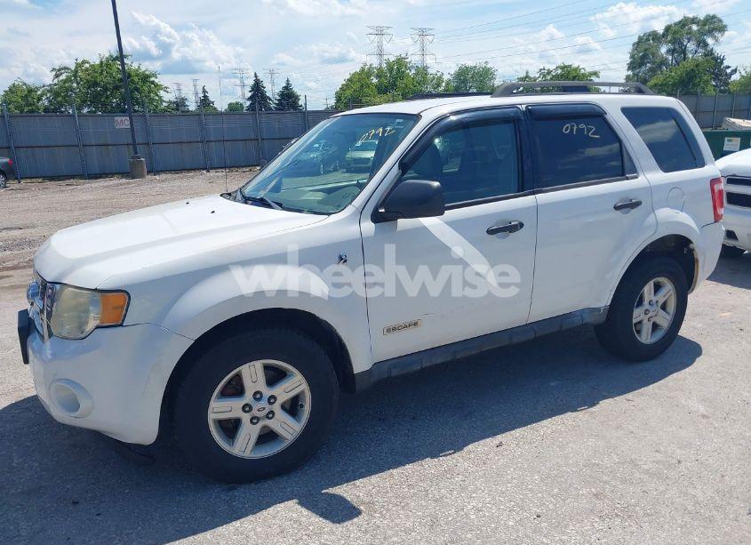 Photo 2 of 2008 Ford Escape HYBRID (VIN 1FMCU59H98KB58534)
