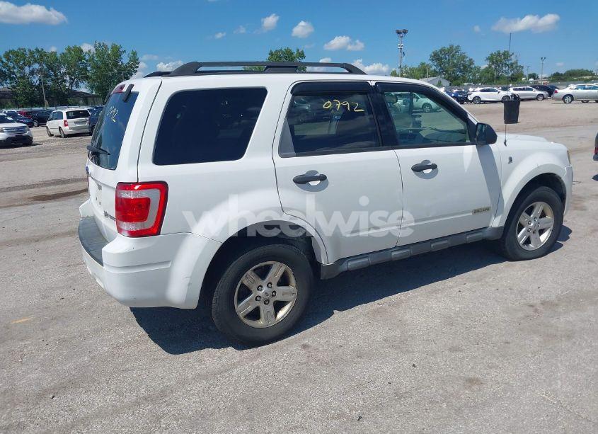 Photo 4 of 2008 Ford Escape HYBRID (VIN 1FMCU59H98KB58534)