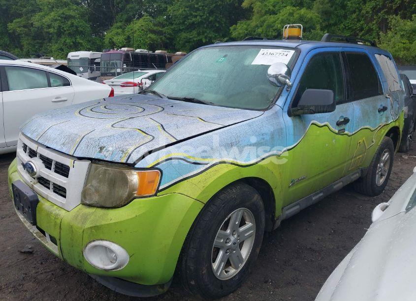 Photo 2 of 2011 Ford Escape HYBRID (VIN 1FMCU5K33BKA50416)