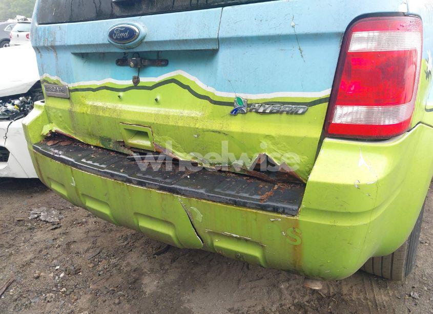 Photo 6 of 2011 Ford Escape HYBRID (VIN 1FMCU5K33BKA50416)