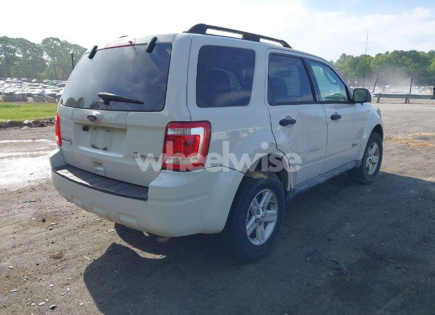 Photo 4 of 2010 Ford Escape HYBRID LIMITED (VIN 1FMCU5K38AKA07737)
