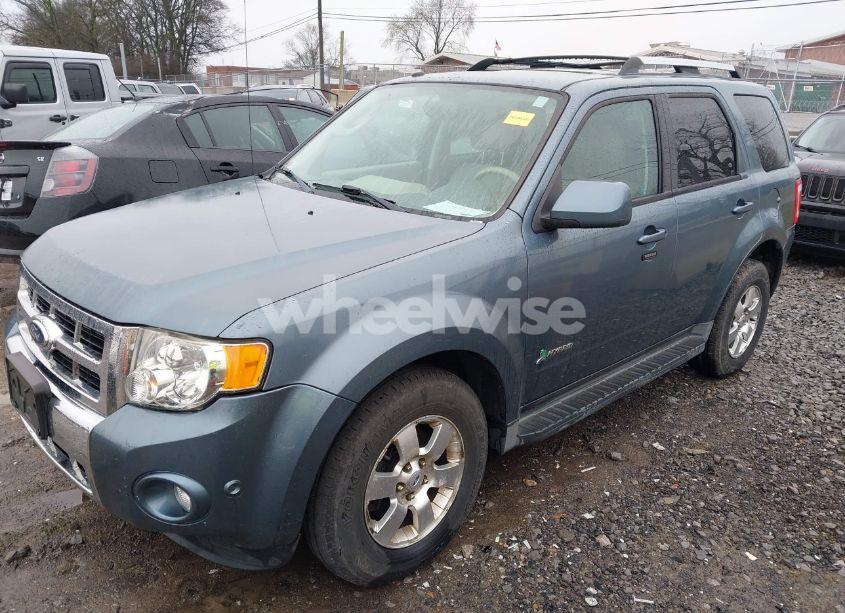 Photo 2 of 2012 Ford Escape HYBRID LIMITED (VIN 1FMCU5K3XCKA40595)