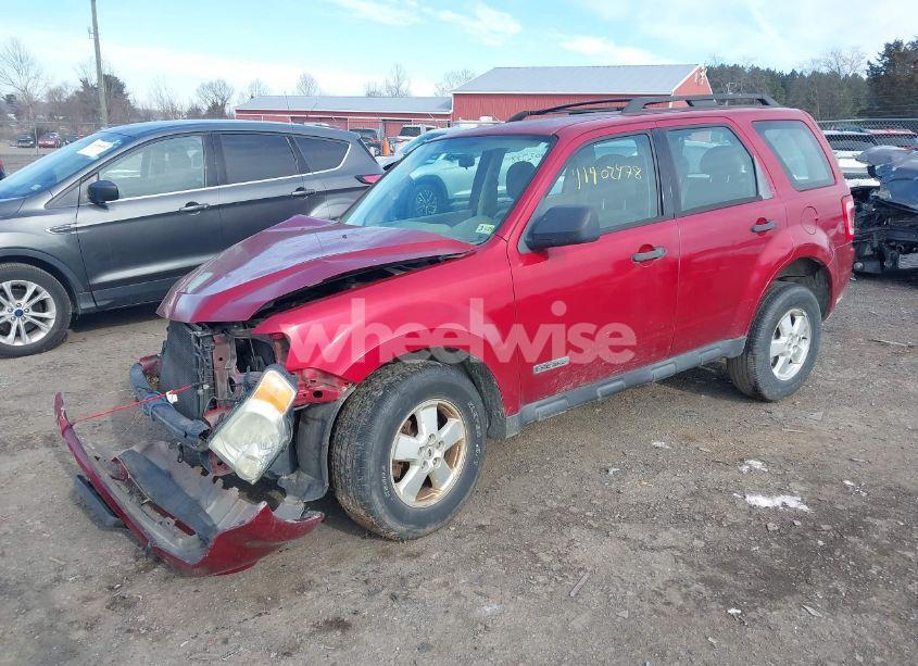 Photo 2 of 2008 Ford Escape XLS (VIN 1FMCU92Z58KD66761)