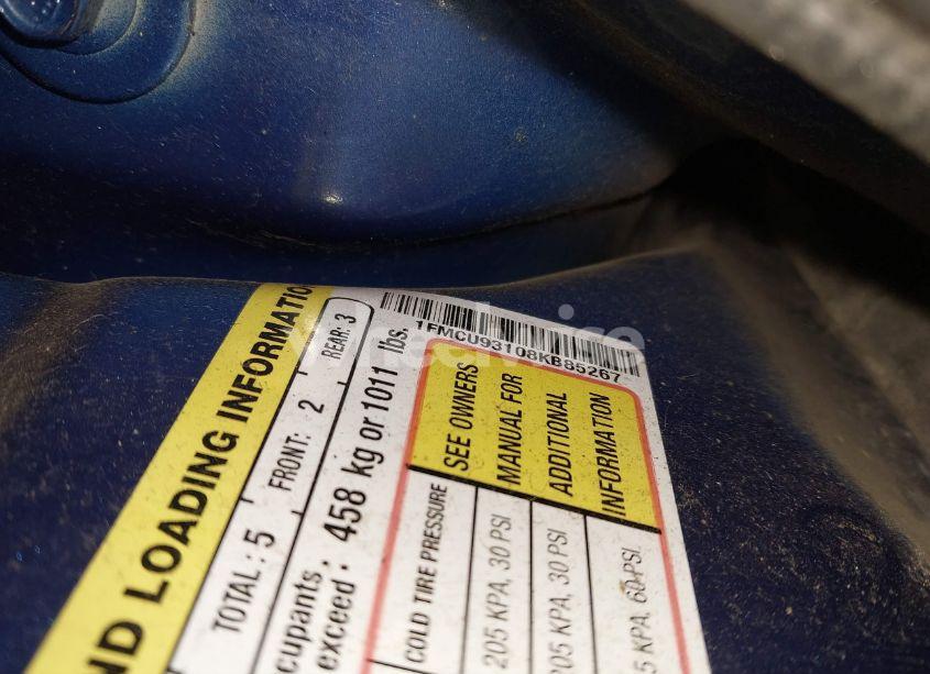 Photo 9 of 2008 Ford Escape XLT (VIN 1FMCU93108KB85267)