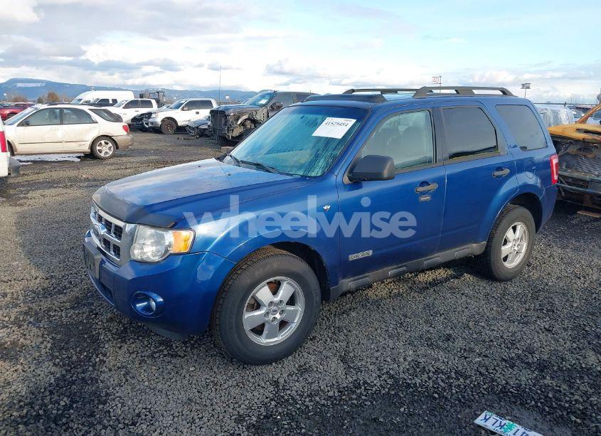 Photo 2 of 2008 Ford Escape XLT (VIN 1FMCU93138KA60652)