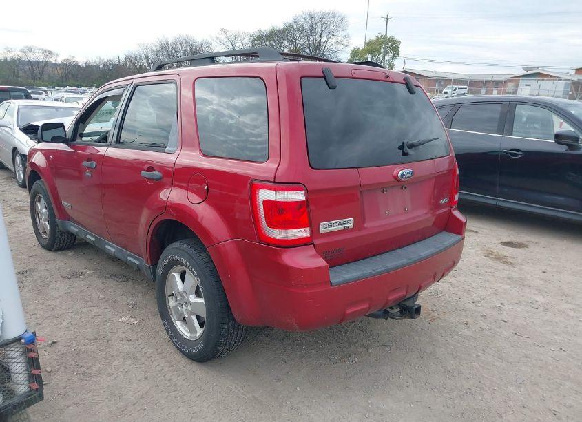 Photo 3 of 2008 Ford Escape XLT (VIN 1FMCU93138KC06600)