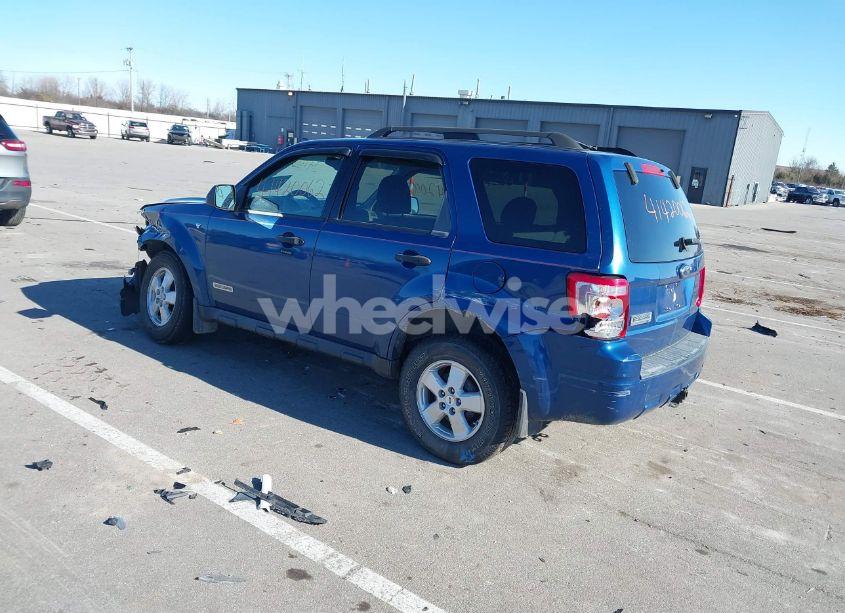 Photo 3 of 2008 Ford Escape XLT (VIN 1FMCU93148KE60607)