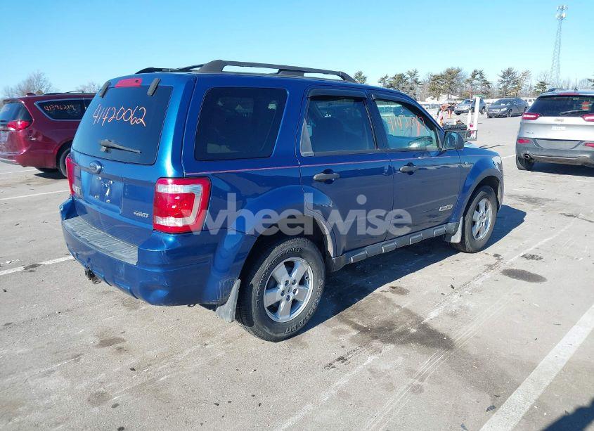 Photo 4 of 2008 Ford Escape XLT (VIN 1FMCU93148KE60607)