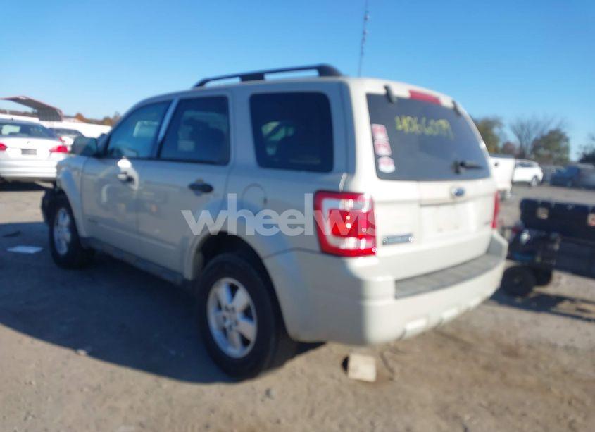 Photo 3 of 2008 Ford Escape XLT (VIN 1FMCU93158KA39754)