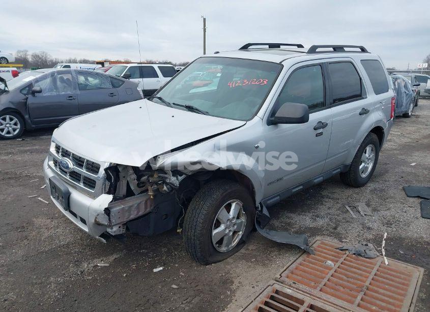 Photo 2 of 2008 Ford Escape XLT (VIN 1FMCU93178KD41398)