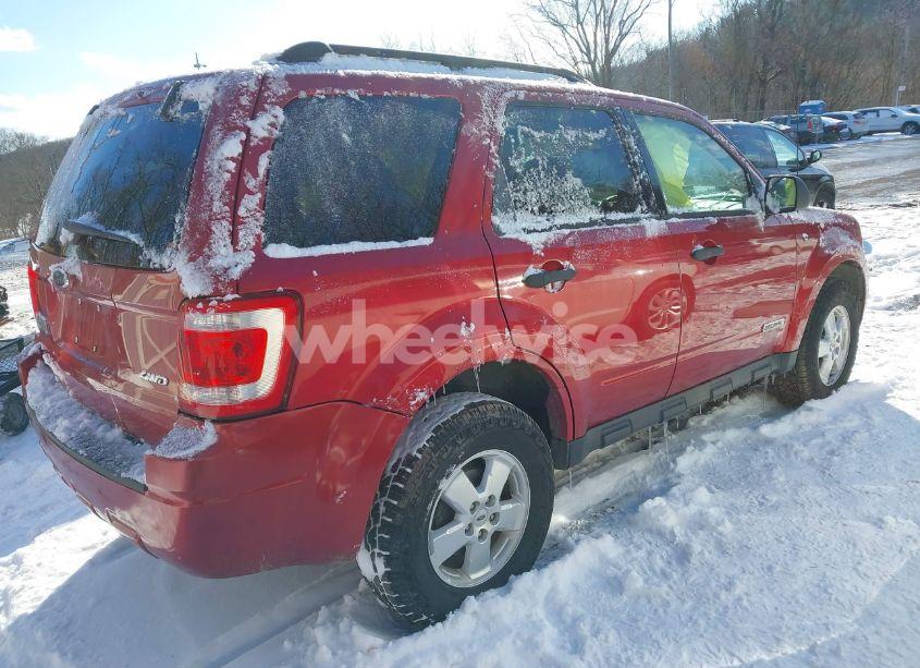 Photo 4 of 2008 Ford Escape XLT (VIN 1FMCU93178KE47804)
