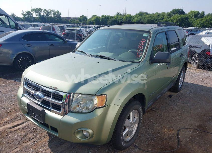 Photo 2 of 2008 Ford Escape XLT (VIN 1FMCU93188KA89855)