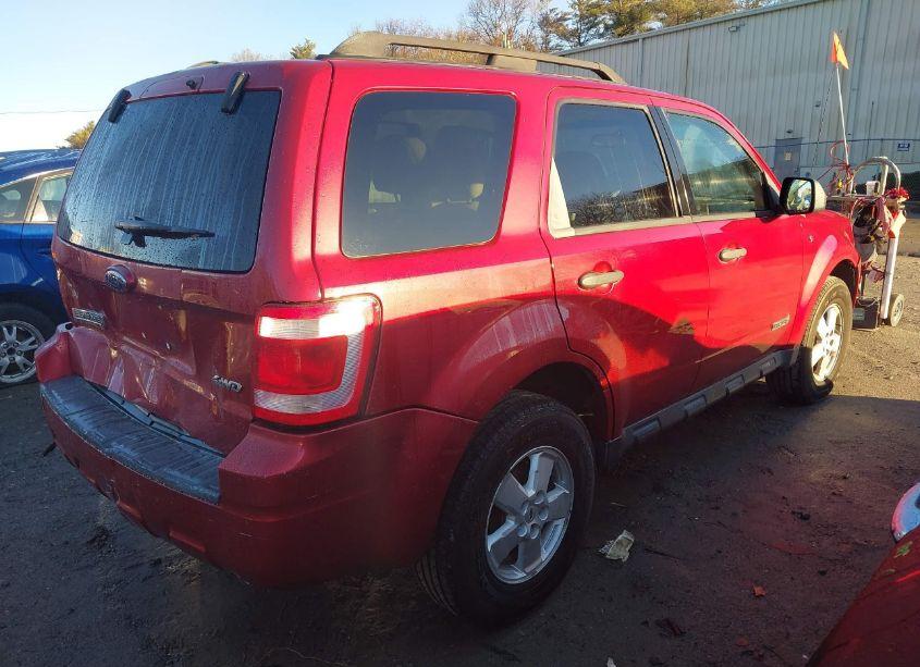 Photo 4 of 2008 Ford Escape XLT (VIN 1FMCU93188KE03522)
