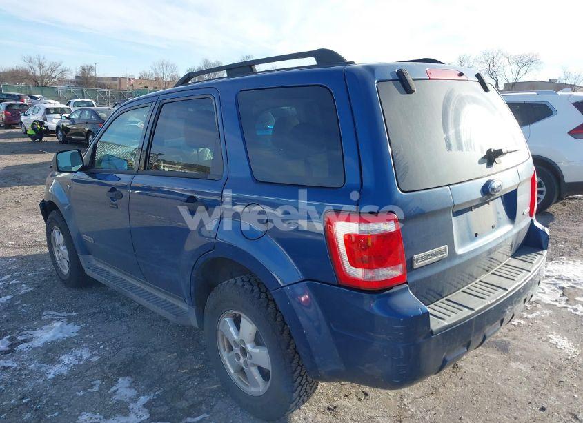 Photo 3 of 2008 Ford Escape XLT (VIN 1FMCU93188KE76325)